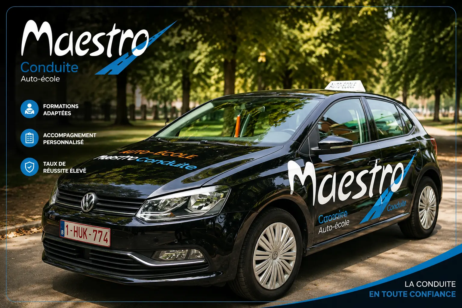 Voiture école Maestro Conduite